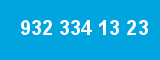 932 334 13 23 932 334 13 23